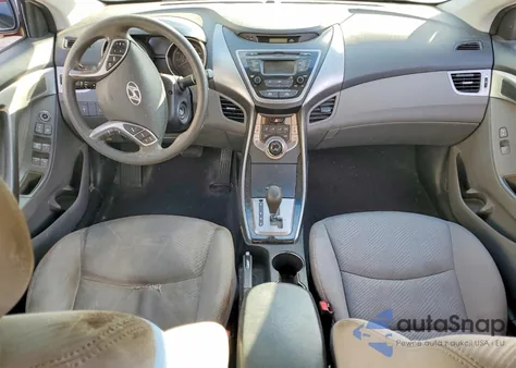 2013 Hyundai Elantra Gls z USA, uszkodzony, nr VIN 5NPDH4AEXDH404590